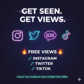 مشاهدات مجانية 100% ( إقرأ الوصف ) 